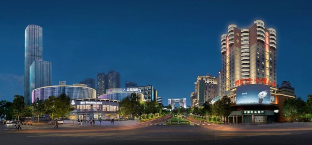 中山市文化艺术中心名树园博爱 景观效果图悦来南路隧道广澳高速出口