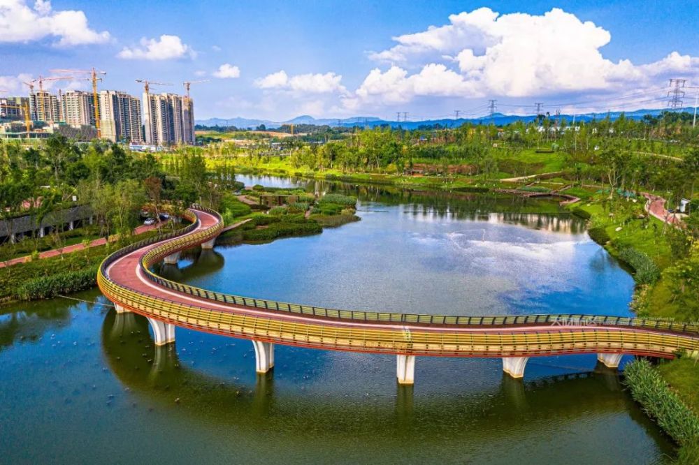 原来你是这样的鹿溪智谷绿道