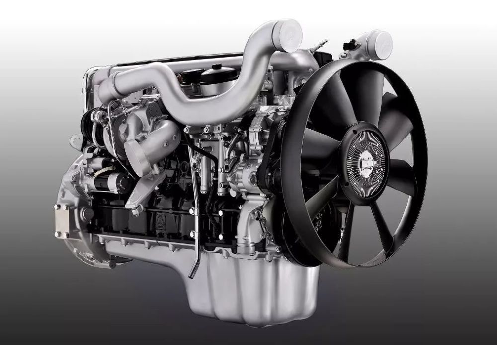 中国重汽曼技术发动机九个"1"亮点之八——"1"根皮带