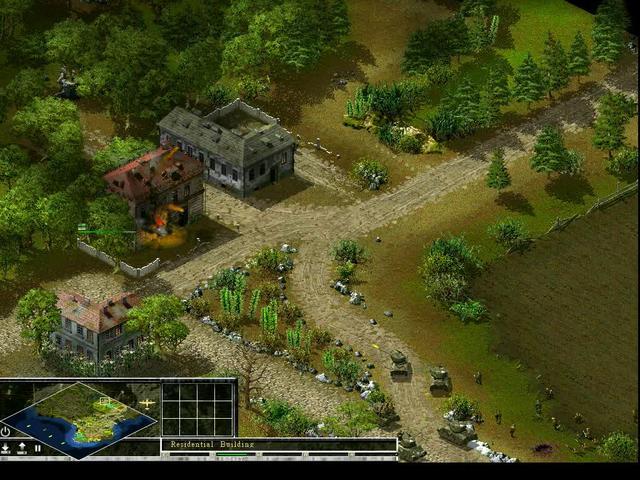 是由德国的fireglow games工作室开发,而《闪电战》是由俄罗斯的nival