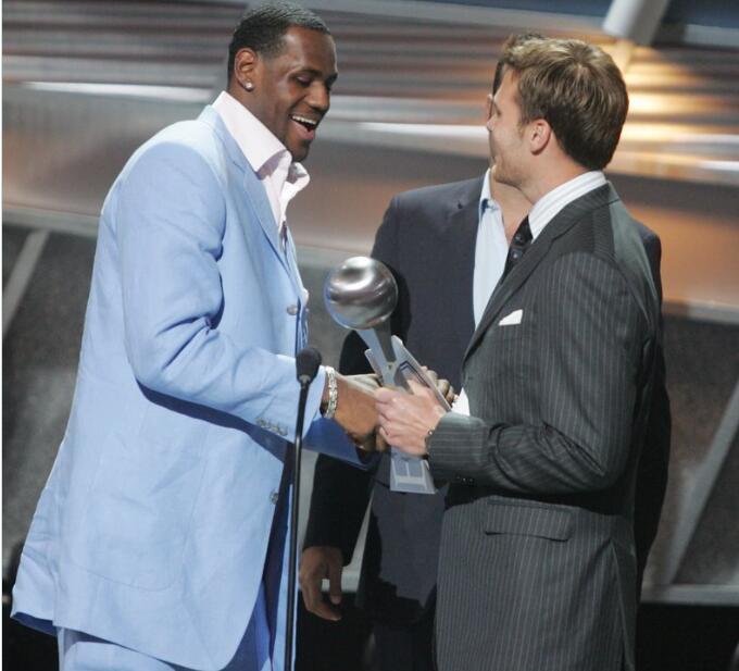 詹姆斯我和汤姆布雷迪一样打到我们走不到