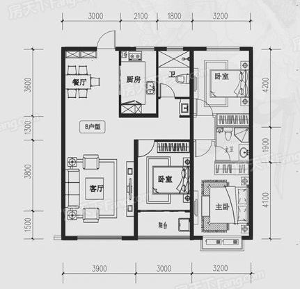房屋信息 小区:金玉豪府 建筑面积:132 户型:三室两厅两卫 风格:现代
