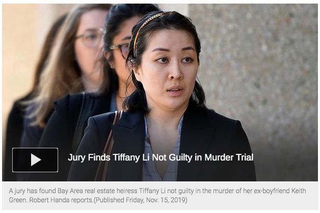 of murder(via abcnews)周五法官宣读判决书时,李凡妮忍不住哭了起来