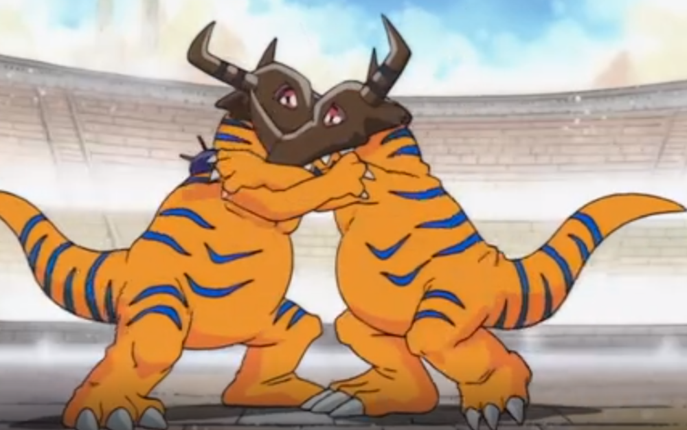 数码宝贝真假暴龙兽亚古兽唯一一次进化错误黑暗的力量太可怕