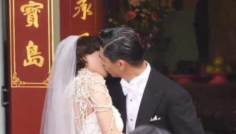 林志玲婚礼结束后晒合影 表达结婚日期寓意 网友 我反对这门婚事 腾讯新闻
