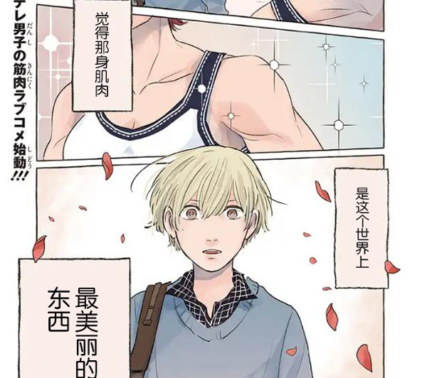 漫画 隔壁的肌肉女子 傲娇男和肌肉女的日常 却看到bl的影子 腾讯新闻