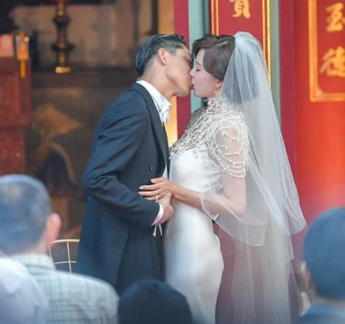 林志玲黑泽良平大婚吻得很深情:世纪童话婚礼落幕!