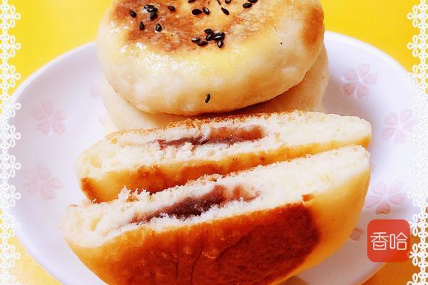 和面包一样柔软的红豆饼,平时做一些,好几天的早餐都有了