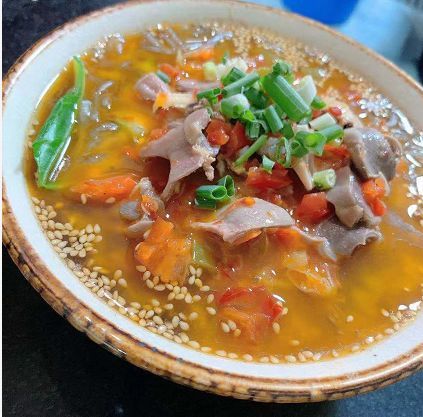 清汤鸡杂 这个颜色 这个感觉 你不来一碗?