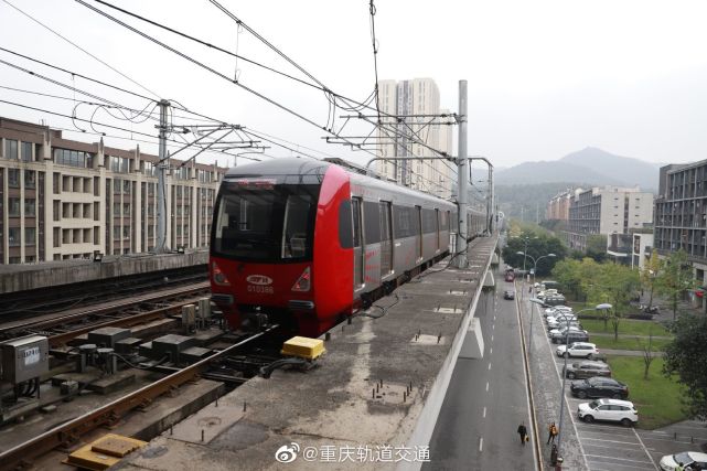 轨道尖顶坡至璧山段不载客试运行进展顺利 大渝网 腾讯网