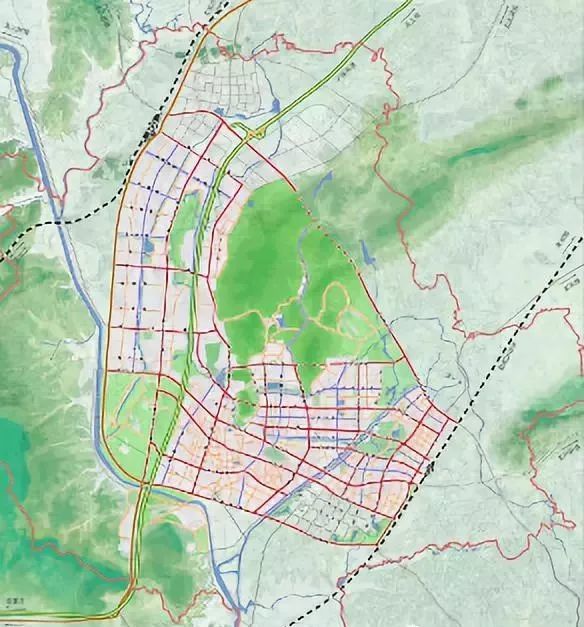 宿松城市2035规划图图片
