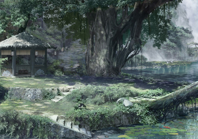 魔道祖师姑苏蓝氏场景图藏书阁古色古香第二张亮点很多