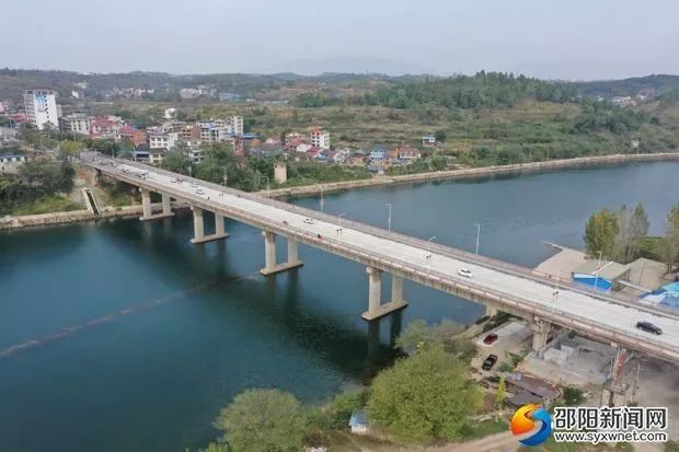 好消息!邵阳市区资江二桥恢复通车