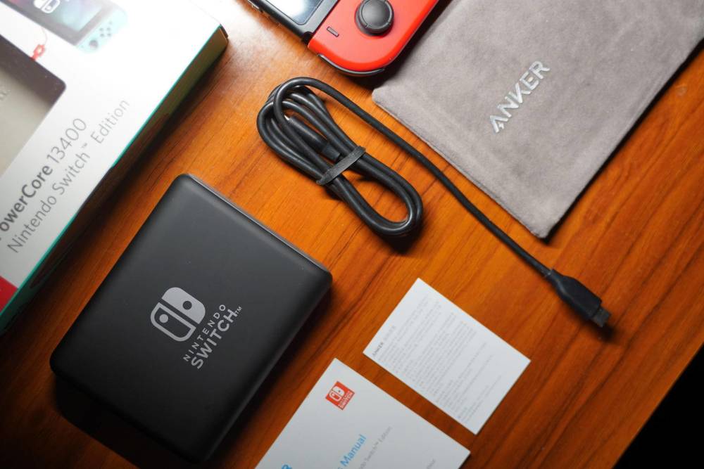 我的switch能玩10小时 Anker 任天堂定制移动电源体验测评 腾讯新闻