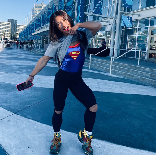 中国最厉害的女子健体选手,没有之一,魔兽版"金刚芭比"