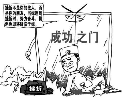 如果我们能管理好这一次挫折必然变得稳健很多,那么成功就距离越来越