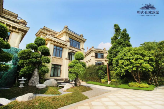 匠心筑造 极致生活体验 恒大·山水龙盘建面约229-560㎡湖滨美墅,欧式