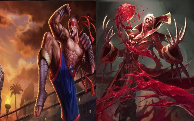 黑夜使者系列皮肤:亚菲利欧的伴生皮肤,吸血鬼,盲僧,并且盲僧将拥有第