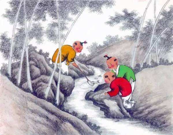 从小儿垂钓赏析隐士胡令能诗歌中的纯真之情