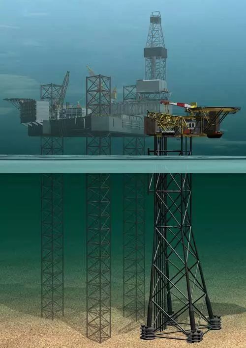 抢答钻井平台到底是怎么立在海上的
