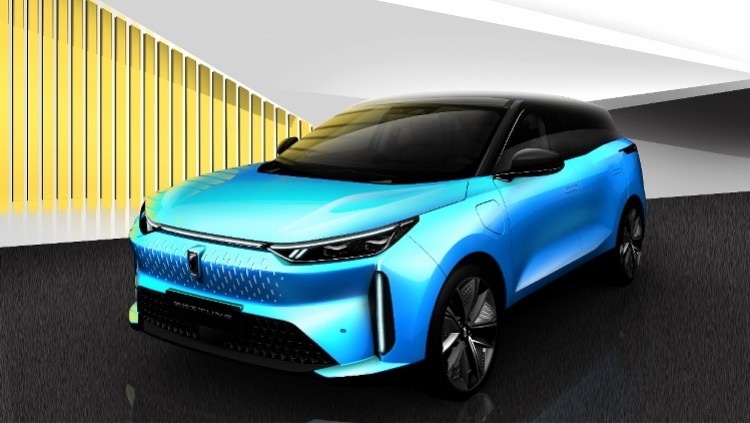 2019广州车展:一汽奔腾纯电动车c105亮相