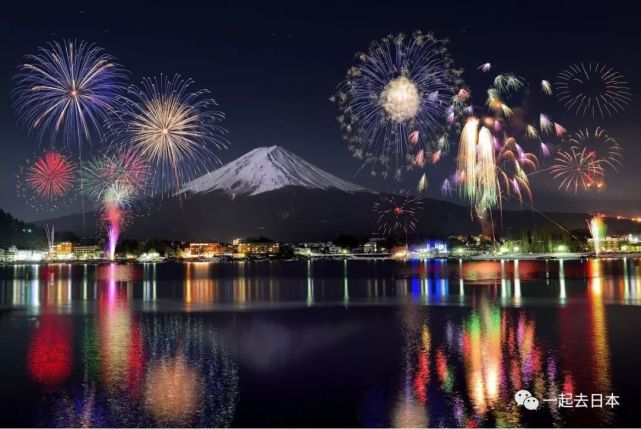 花火大会并不是夏天专属 日本冬季花火10选 日本 旅游 函馆 奈良县 台场 河口湖