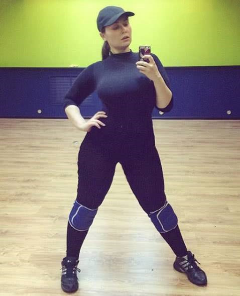 俄罗斯大码肥模,身材丰腴厚实,不惧170斤体重