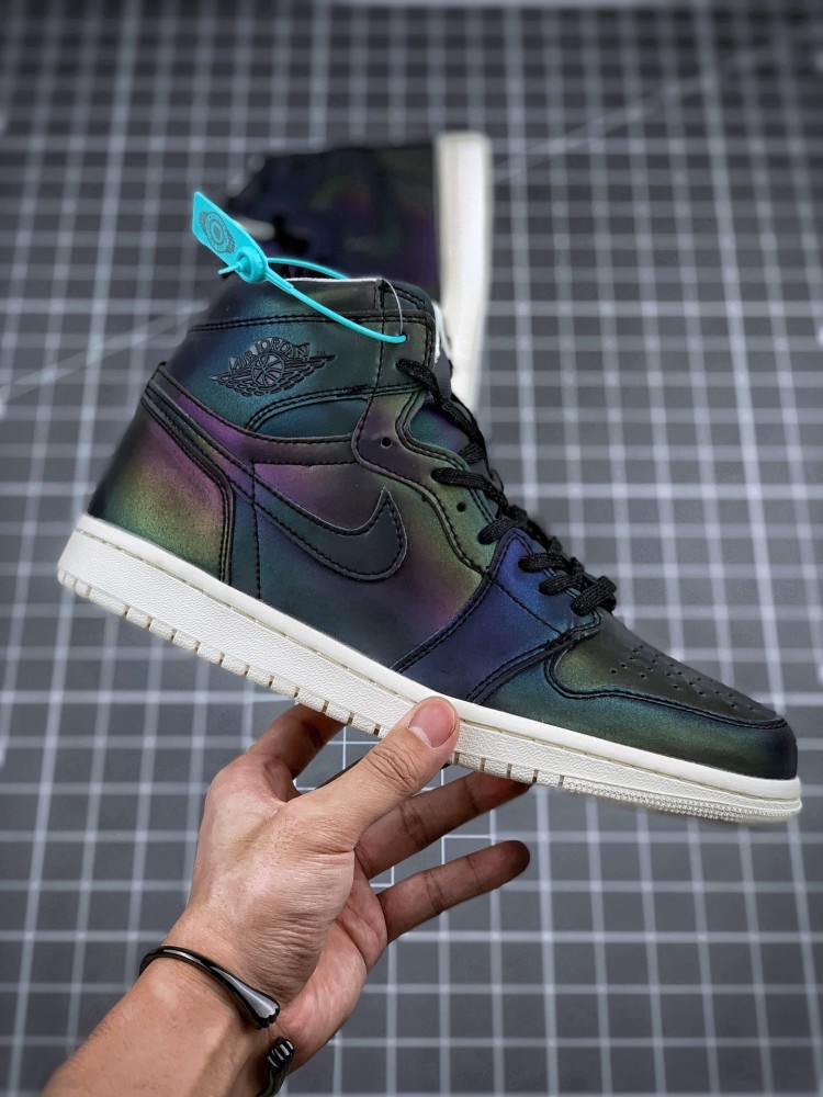 air jordan 1 mid aj变色龙开箱测评!