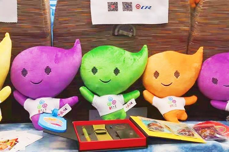 高铁环游齐鲁!济南的车厢里最靓丽的名片当属"七彩娃"