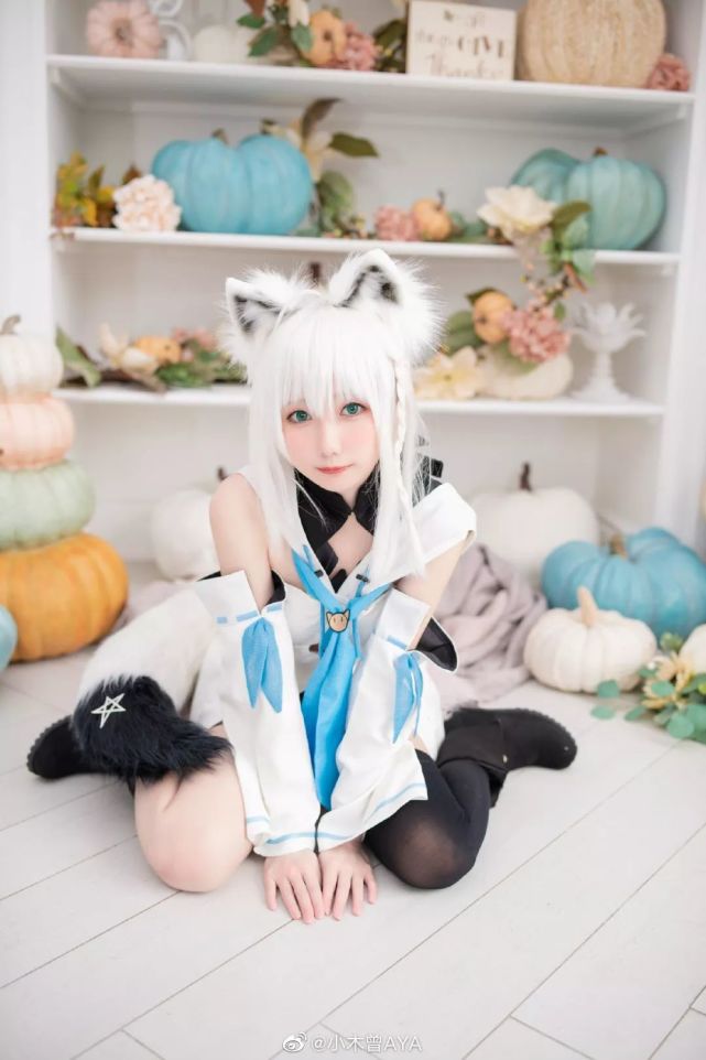 cosplay白上吹雪小木曾aya