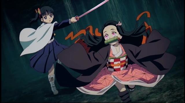 《鬼灭之刃》祢豆子6大awsl名场面,一代萌王不是白叫的