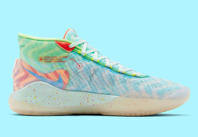 kd12新配色"wavvy"现已发售!杜兰特何时才能伤愈回归?