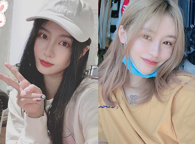 大家可以看到杨馥宇其实是一个特别漂亮的女生,左边这张照片是她化妆