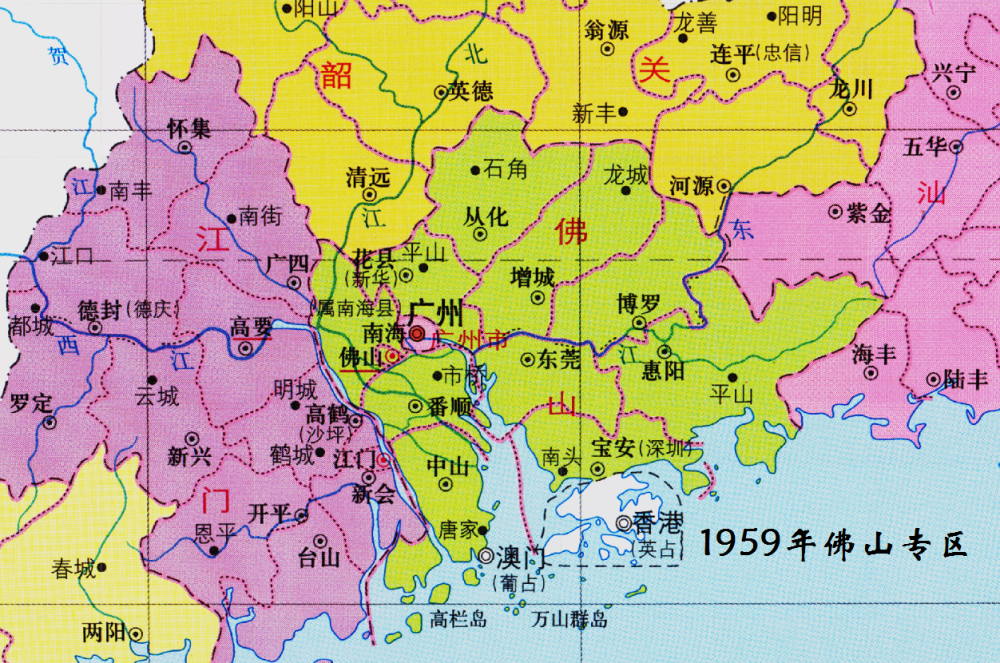 新世纪,广东这些县撤销,广州完成县改区