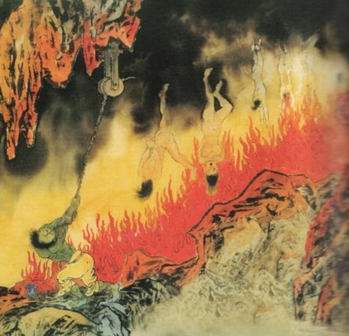 唯一被冠以"圣"字的画家,在寺中画了地狱图,吓得屠夫纷纷改行