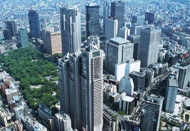 直击日本城市的高楼 高度不高体量巨大 这么大的体量是防地震吗 腾讯新闻