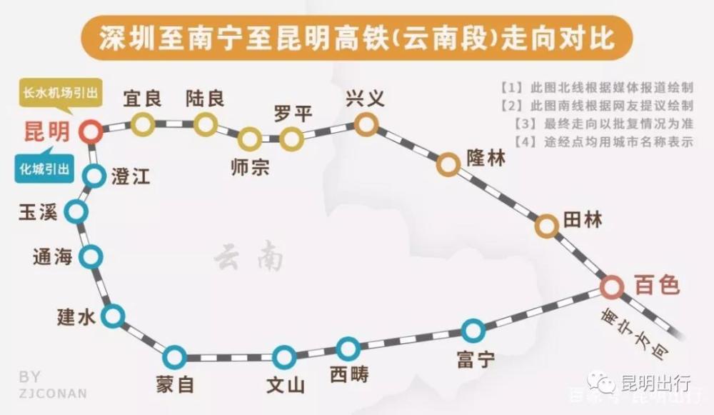 雲南省在研究鐵路