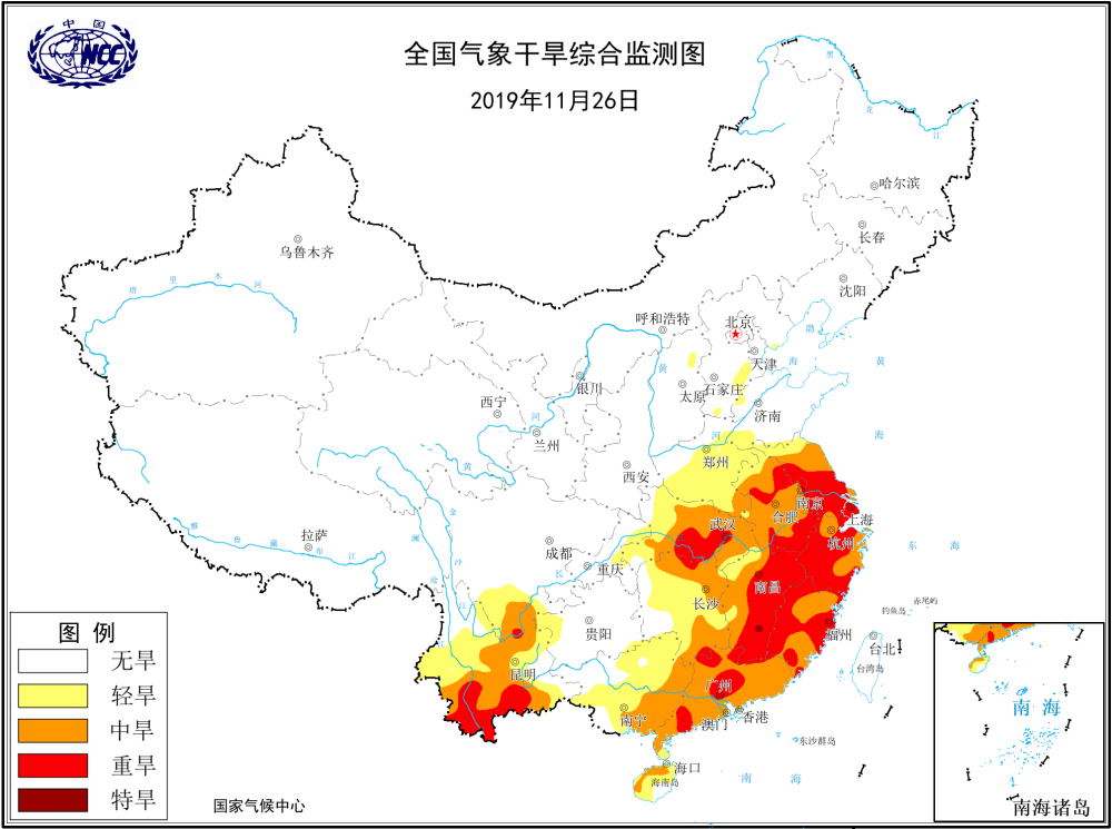 水龙再度现身 江苏安徽的喜雨全面到来 分析 旱情有望全面缓解 腾讯新闻