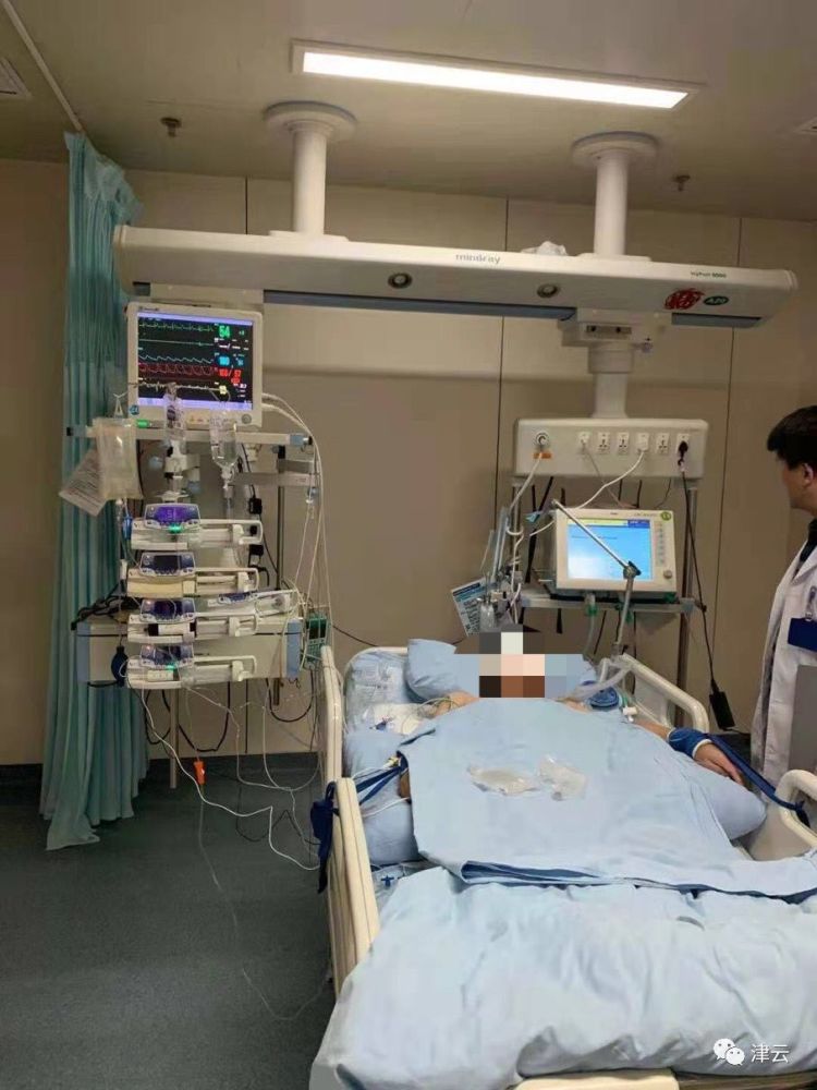 2019年11月20日,哈尔滨医科大学第二附属医院住院部三楼,重症监护室