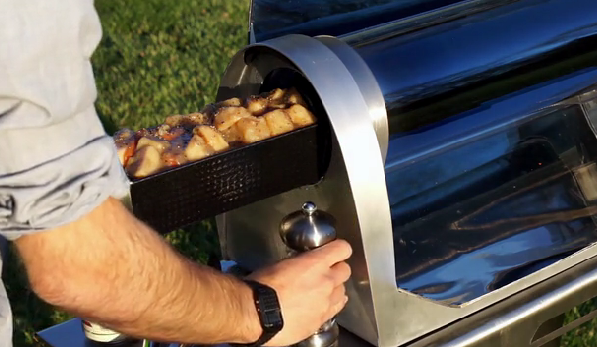 烧烤圈太阳能烧烤神器随时随地想烤就烤