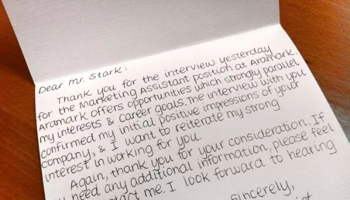 感恩节 如何写好一张thank You Card 腾讯新闻