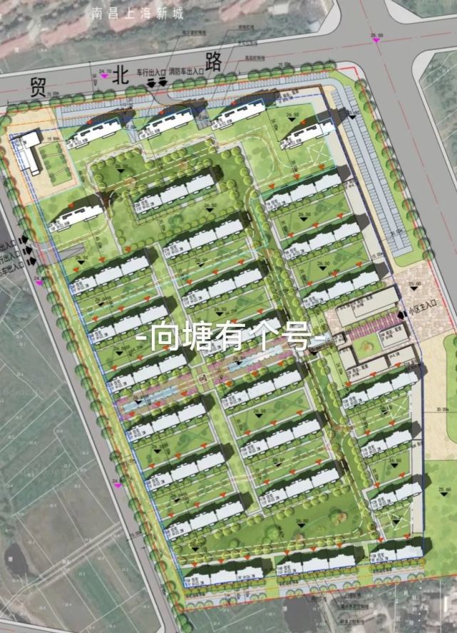 暂时未出规划图,但是万能的糖粉爆料,地址在向塘北大道的概率十分高