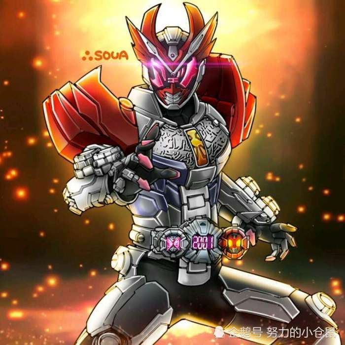 假面骑士时王 海外大神绘制时王装甲形态 粉丝表示毫无违和感 腾讯新闻