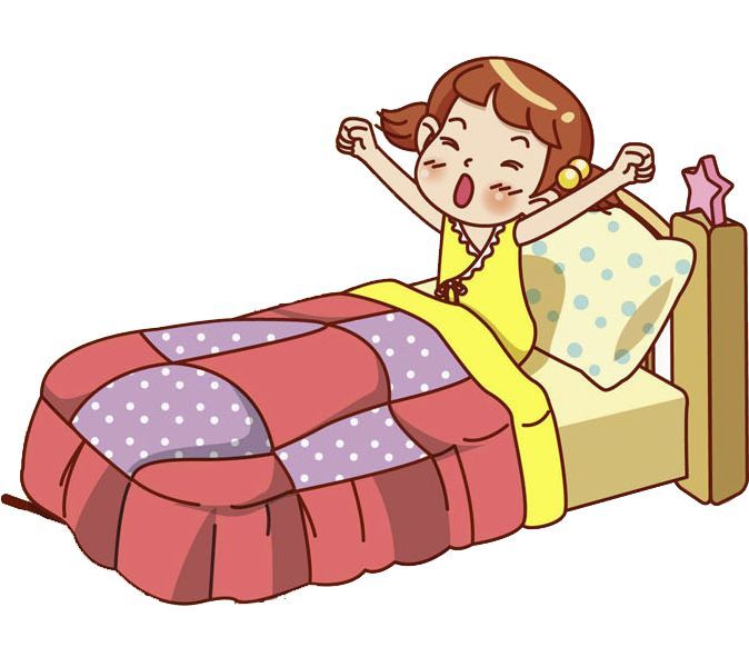 建议老年人醒来后,可以躺十几秒钟,在床上伸伸懒腰,舒展一下四肢关节