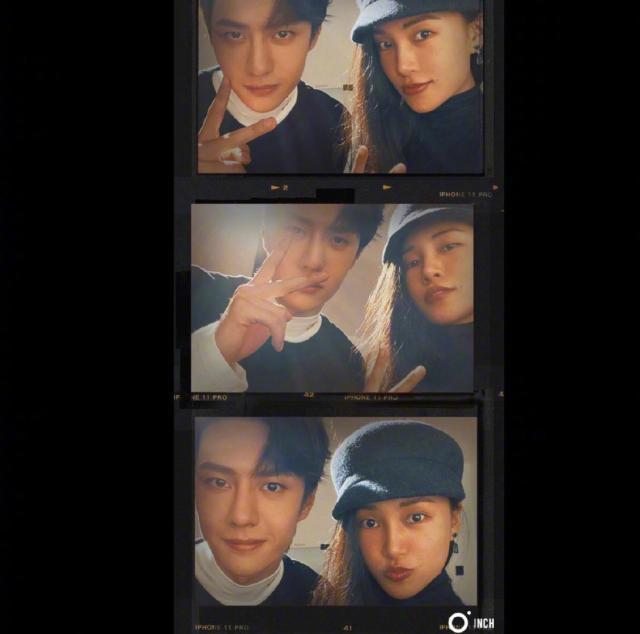 王一博被陈漫晒合照,又见熟悉的剪刀手,说祝大家新年快乐后秒删