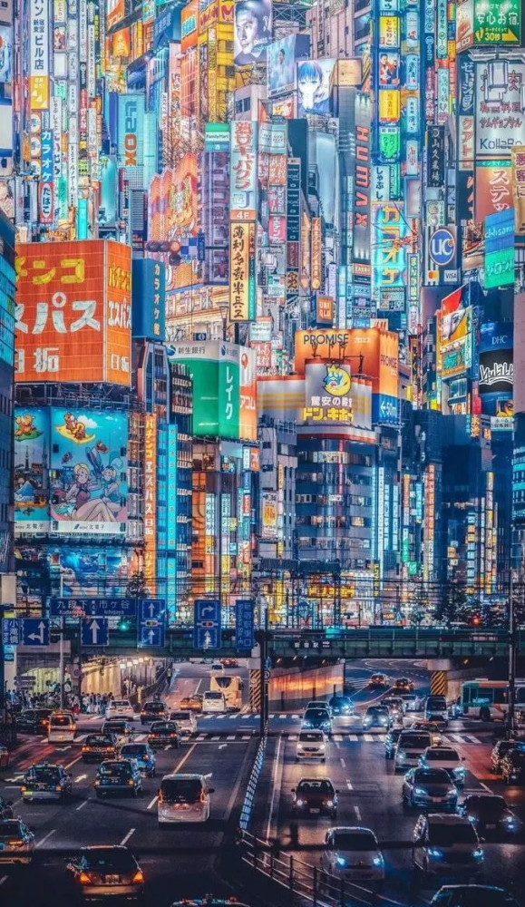 日本的招牌世界 朋克气氛下的城市朝气 腾讯新闻