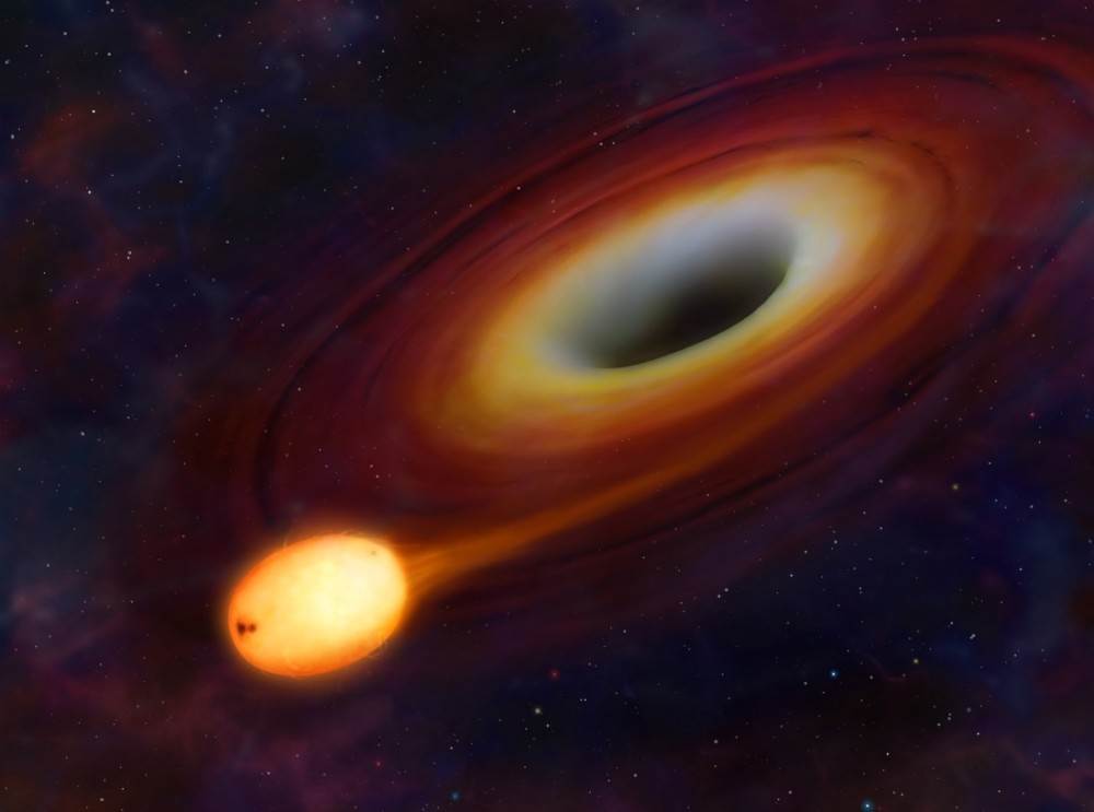 天文学家意外发现一个黑洞，距离地球仅1000光年