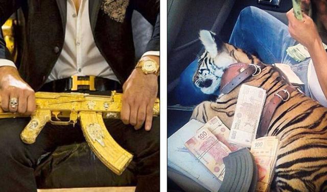 墨西哥毒贩网上炫富