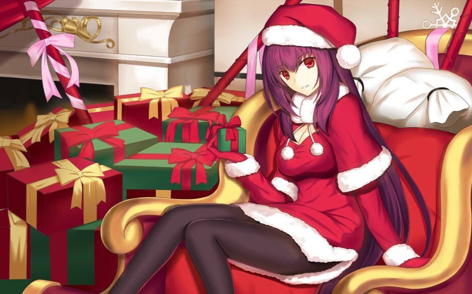 《fgo》玩家自制圣诞五星氪金礼装,从者新立绘颜值打脸官方