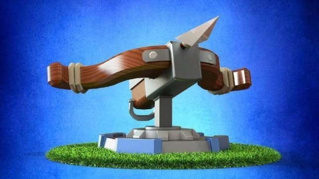 皇室战争被多次改动的建筑卡牌连弩以前可以对空